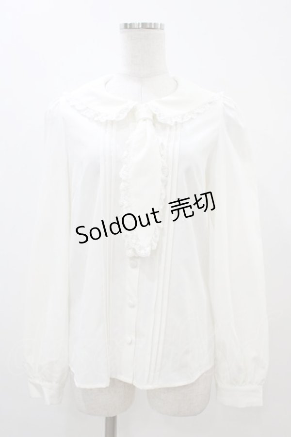 画像1: Ank Rouge / セーラーブラウス M オフ H-25-11-10-055-CA-BL-NS-ZH (1)