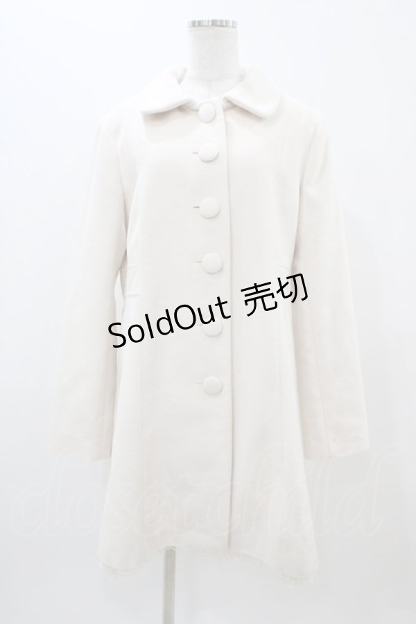 画像1: DearMyLove / バックリボンコート 3L オフ H-25-11-10-059-EL-CO-NS-ZH (1)