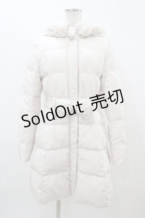 画像: LODISPOTTO / ファーフードダウンジャケット M オフ H-25-11-10-061-LO-CO-NS-ZH