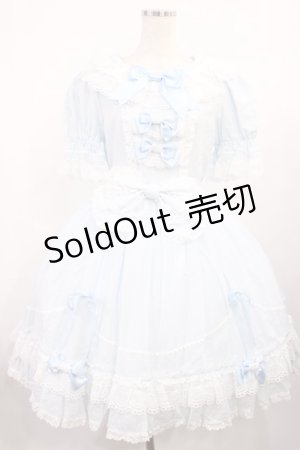 画像: BABY,THE STARS SHINE BRIGHT / くみゃちゃんのふわふわワンピース Free サックス H-25-11-10-1003-BA-OP-NS-ZH