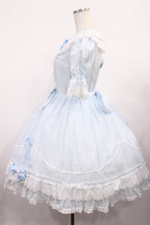 画像2: BABY,THE STARS SHINE BRIGHT / くみゃちゃんのふわふわワンピース Free サックス H-25-11-10-1003-BA-OP-NS-ZH (2)