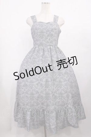 画像: m petit by misako / MSKトワルドジュイジャンパースカート M グレー H-25-11-10-1005-LO-SK-NS-ZH