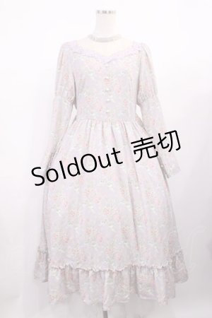 画像: Kurumi Collaboration / KRハナジゴスリーブワンピース LL ラベンダー H-25-11-10-1007-LO-OP-NS-ZH