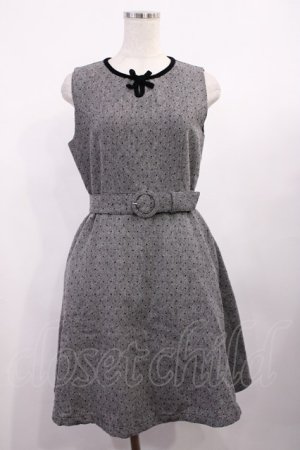 画像: F i.n.t / ドットツイードジャンスカ Free Gray H-25-11-10-1009-CA-OP-NS-ZH