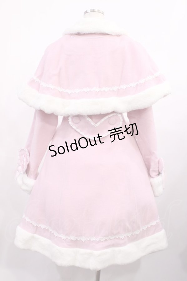 画像3: BABY,THE STARS SHINE BRIGHT / ハートミルキーコート Free ピンク H-25-11-10-1010-BA-CO-NS-ZH (3)