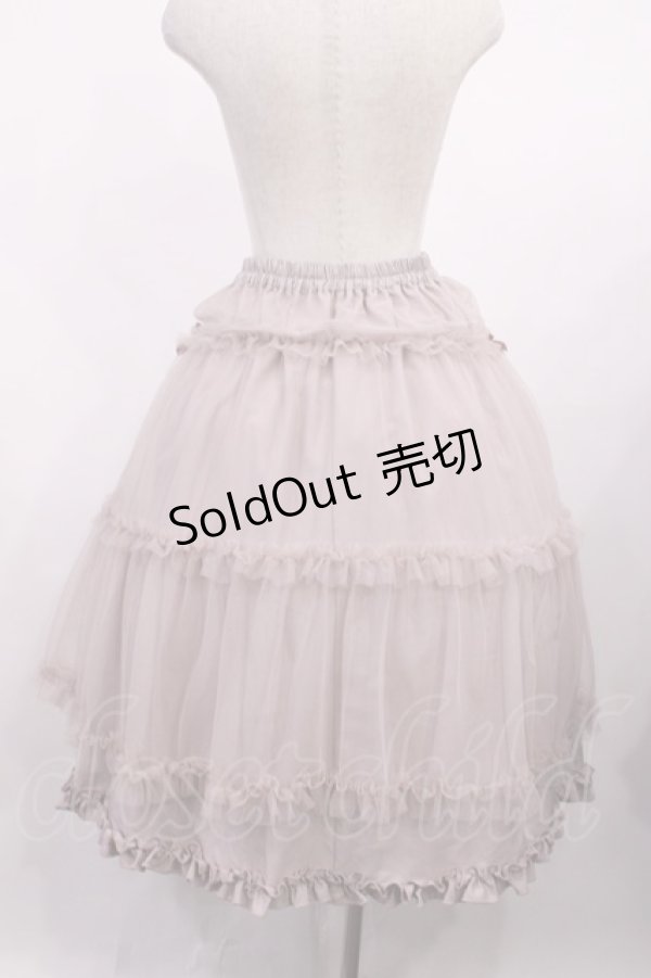 画像2: m petit by misako / NINA'S RVパニエスカート M ピンク/ピンクリバーシブル H-25-11-10-1012-LO-SK-NS-ZH (2)