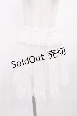画像: Princess Flower Garden / TT+KRS3WAYレーススカート Free オフホワイト H-25-11-10-1017-LO-TO-NS-ZH