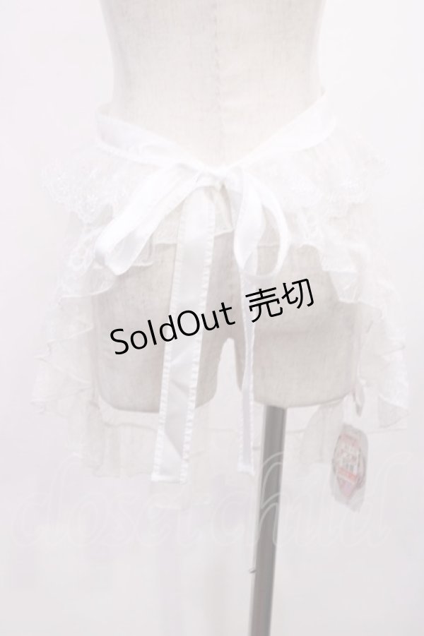 画像2: Princess Flower Garden / TT+KRS3WAYレーススカート Free オフホワイト H-25-11-10-1017-LO-TO-NS-ZH (2)