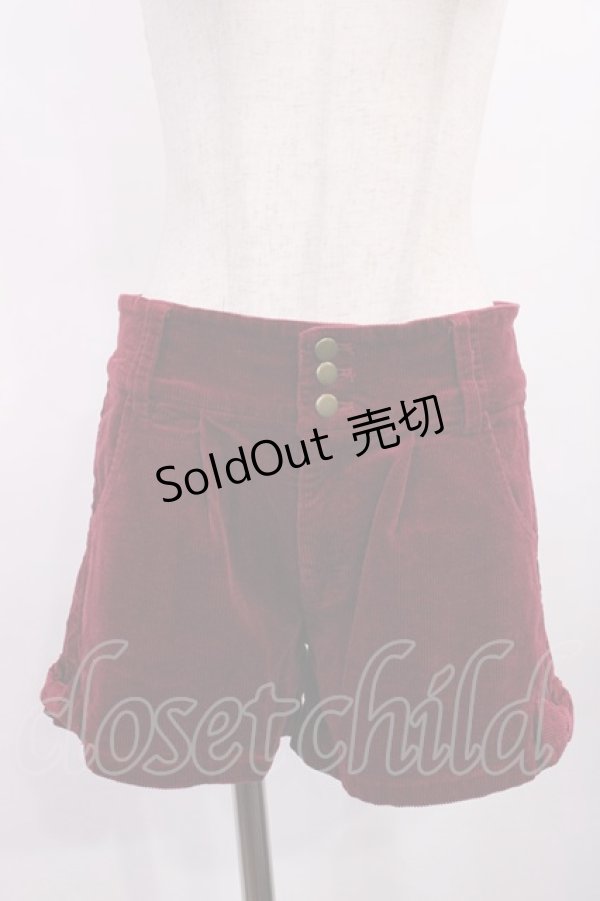 画像1: Fi.n.t / コーデュロイパンツ Free Bordeaux H-25-11-10-1019-CA-PA-NS-ZH (1)