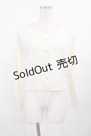 画像: Amavel / ハートボタンカーディガン Free オフ H-25-11-10-1021-CA-TO-NS-ZH