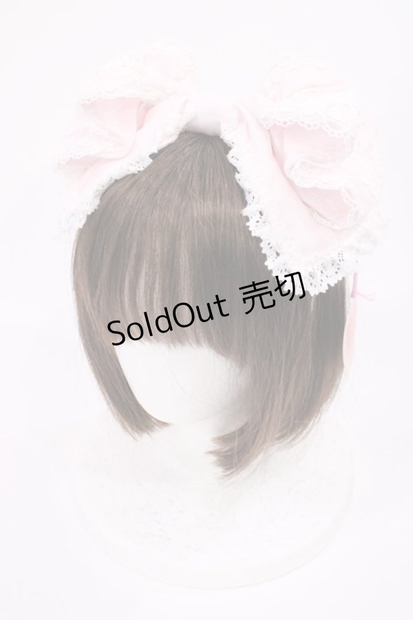 画像1: BABY,THE STARS SHINE BRIGHT / キャメロンカチューシャ  ピンク H-25-11-10-1033-BA-AC-NS-ZH (1)