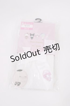 画像: m petit by misako / AMマイメロリボンタイツ  オフ H-25-11-10-1037-LO-ZA-NS-ZH