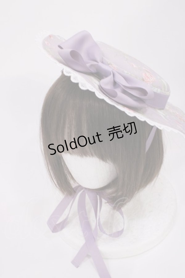 画像1: Kurumi Collaboration / KRMヘッドドレス  ラベンダー H-25-11-10-1038-LO-AC-NS-ZH (1)