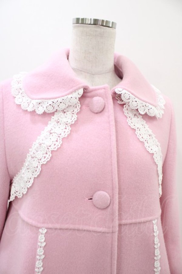 ライトアッシュベビーピンク ミンクショートコート ライトアッシュ