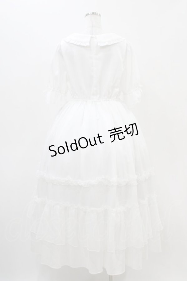 画像2: axes femme kawaii / プチリボンワンピース M オフ H-25-11-10-018-AX-OP-NS-ZH (2)