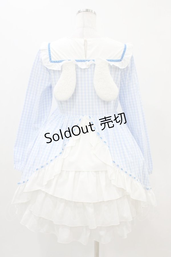 画像2: DearMyLove / DearMyLove×サンリオコラボ シナモロールワンピース LL サックス H-25-11-10-022-EL-OP-NS-ZH (2)