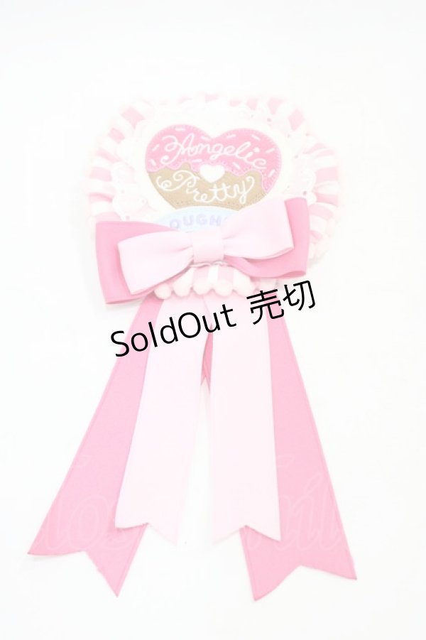 画像1: Angelic Pretty / Toy's Donut Dinerロゼッタブローチ  ピンク H-25-11-10-004-AP-ZA-NS-ZH (1)