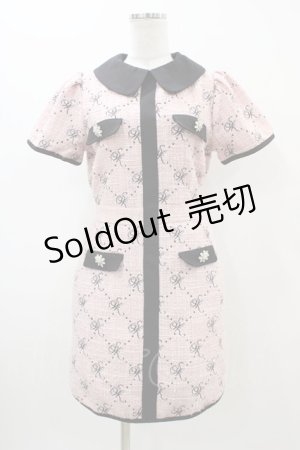 画像: Swankiss / TS original tweed O/P Free ピンク H-25-11-10-025-CA-OP-NS-ZH