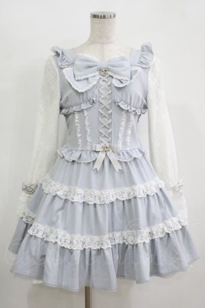 画像: LIZ LISA / プリンセススリーブワンピース Free サックス H-25-11-11-028-LO-OP-NS-ZH