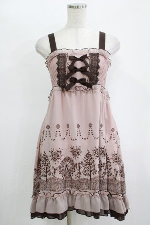 画像: axes femme / ハートメルヘン2WAYチュニ M ピンク H-25-11-11-031-AX-OP-NS-ZH