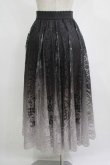 画像3: axes femme / グラデレースサーキュラースカート Free ブラック H-25-11-11-036-AX-SK-NS-ZH (3)
