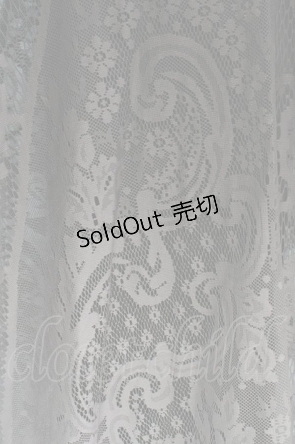 画像4: axes femme / グラデレースサーキュラースカート Free ブラック H-25-11-11-036-AX-SK-NS-ZH (4)