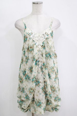 画像: axes femme / 花柄ワンピース M オフ H-25-11-11-038-AX-OP-NS-ZH