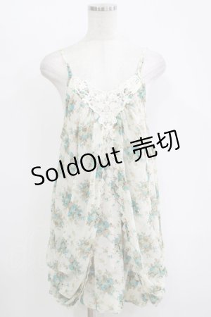 画像: axes femme / 花柄ワンピース M オフ H-25-11-11-038-AX-OP-NS-ZH