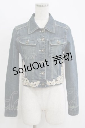 画像: LIZ LISA / デニムジャケット Free ブルー H-25-11-11-039-LO-JA-NS-ZH