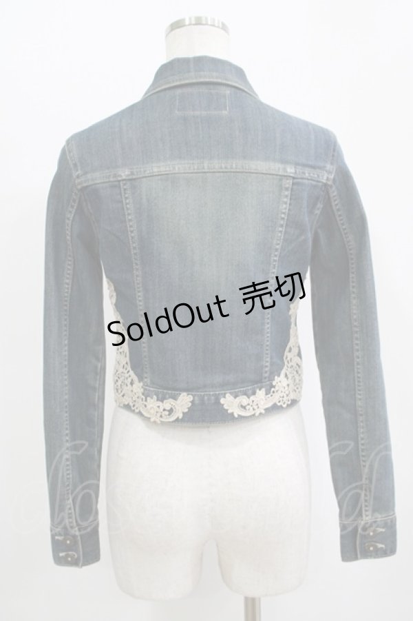 画像3: LIZ LISA / デニムジャケット Free ブルー H-25-11-11-039-LO-JA-NS-ZH (3)