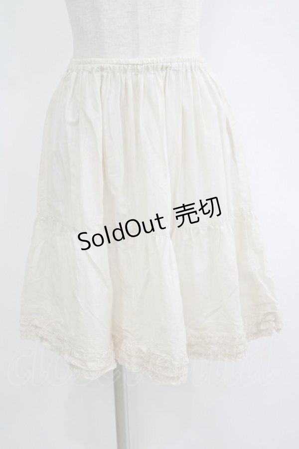 画像4: PINK HOUSE / 綿ローンフリルフリルセットアップ Free 生成り H-25-11-11-047-LO-TO-NS-ZH (4)