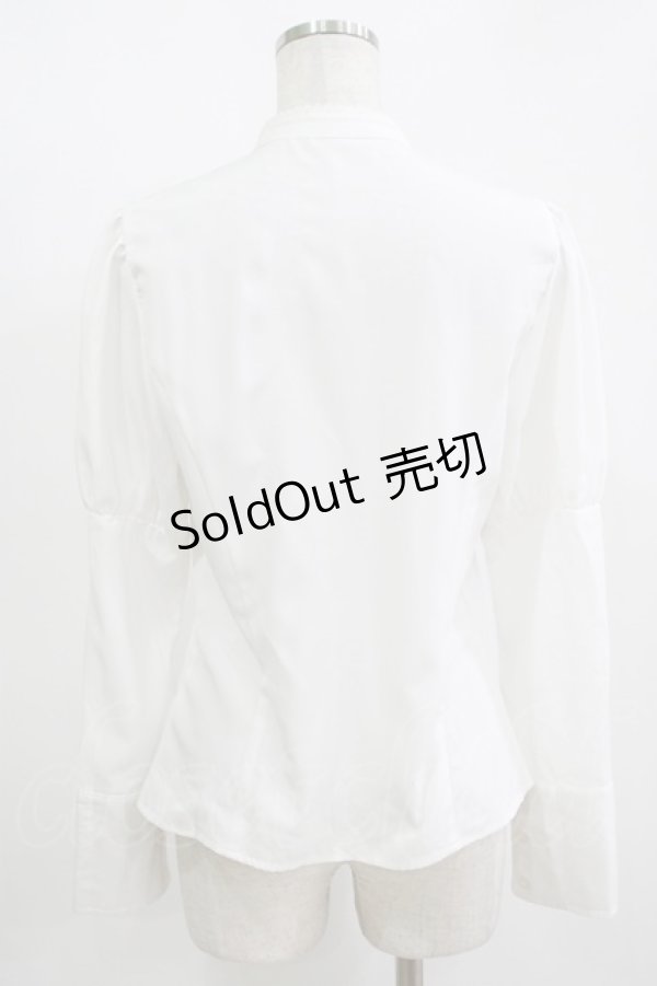 画像3: Kurumi Collaboration / KRデシンジゴスリブラウス M オフ H-25-11-11-051-GO-BL-NS-ZH (3)