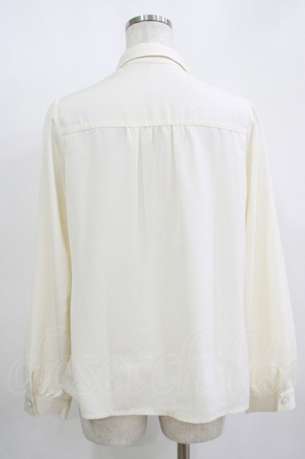 画像3: F i.n.t / Bookmarkタイ付きブラウス Free OFF×RE H-25-11-11-053-CA-BL-NS-ZH (3)