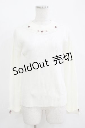 画像: axes femme / バラボトルネックニット Free オフ H-25-11-11-055-AX-TO-NS-ZH