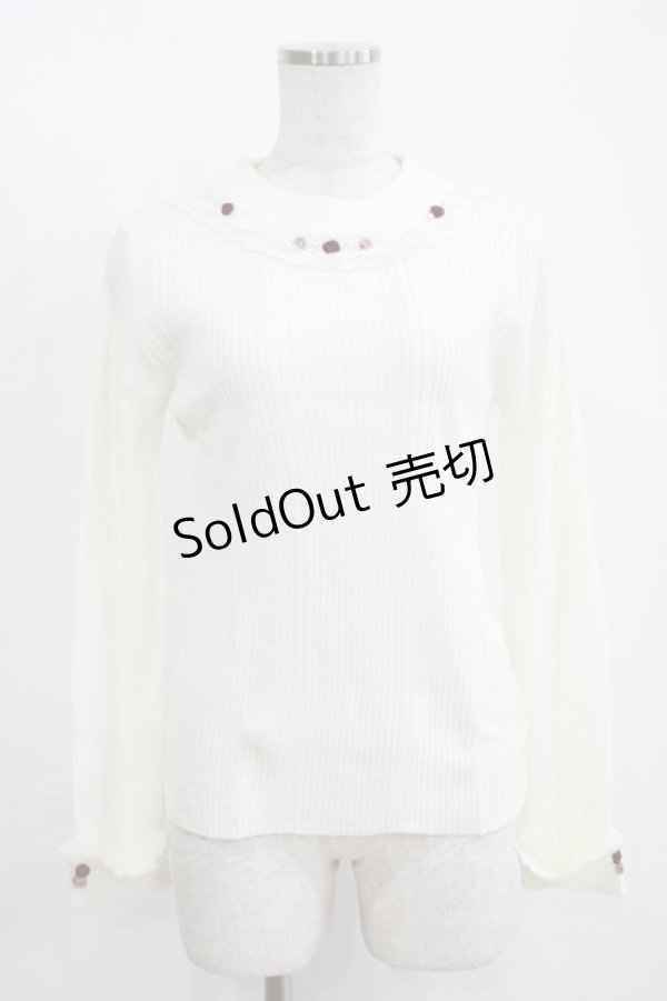 画像1: axes femme / バラボトルネックニット Free オフ H-25-11-11-055-AX-TO-NS-ZH (1)