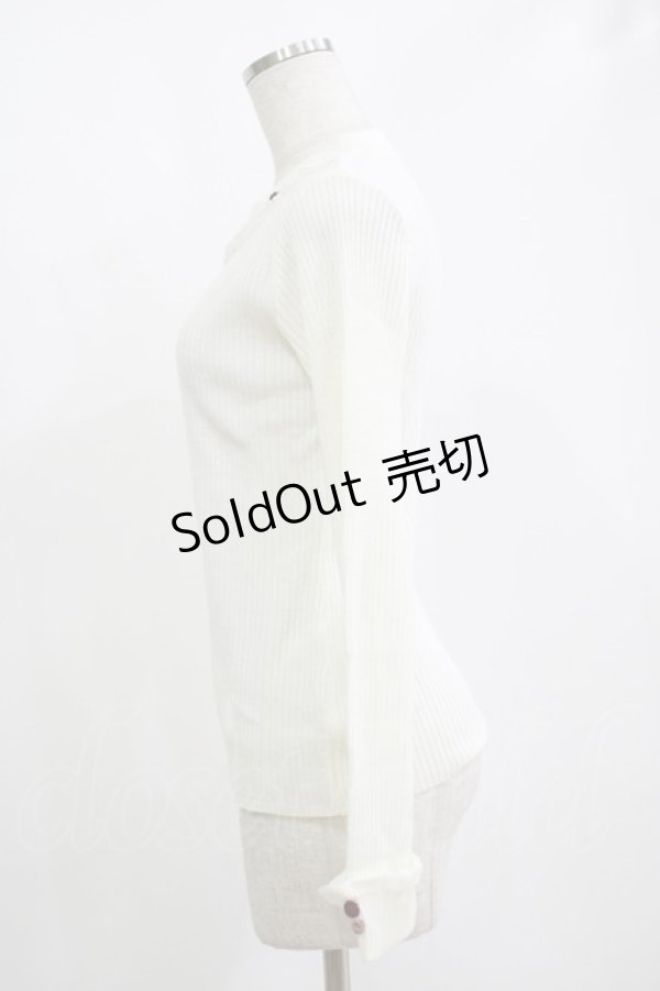 画像2: axes femme / バラボトルネックニット Free オフ H-25-11-11-055-AX-TO-NS-ZH (2)