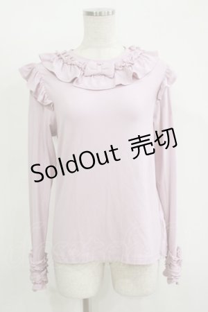 画像: axes femme kawaii / フリルリボンカットプル M ピンク H-25-11-11-057-AX-TO-NS-ZH