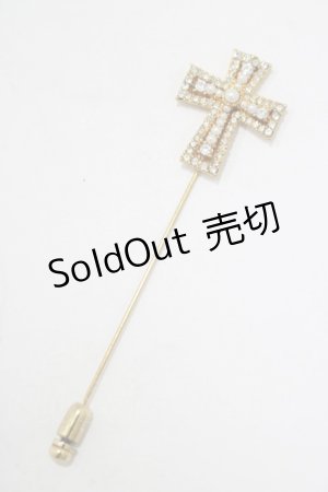 画像: KANEKO ISAO / クロスピン  ゴールド H-25-11-11-061-EL-AC-NS-ZH