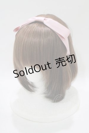 画像: Ank Rouge / ドーリーリボンカチューシャ  ピンク H-25-11-11-073-CA-AC-NS-ZH