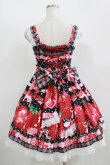 画像3: Dream Lolita（海外ロリータブランド） / Strawberry Cream ジャンパースカート S ブラック H-25-11-11-001-PU-OP-NS-ZH (3)
