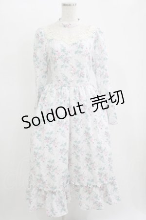 画像: Kurumi Collaboration / KRハナジゴスリーブワンピース M オフ H-25-11-11-011-GO-OP-NS-ZH