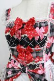 画像5: Dream Lolita（海外ロリータブランド） / Strawberry Cream ジャンパースカート S ブラック H-25-11-11-001-PU-OP-NS-ZH (5)