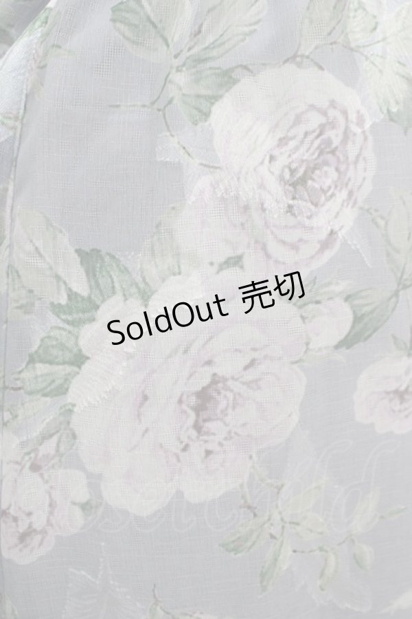 画像4: axes femme / 花柄シアージャカードスカート M ラベンダー H-25-11-11-013-AX-SK-NS-ZH (4)