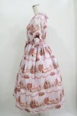画像2: axes femme kawaii / お菓子の家柄ワンピース M ピンク H-25-11-11-002-AX-BL-NS-ZH (2)
