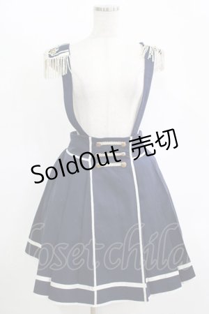 画像: Amavel / 肩章風デザインナポレオンジャンスカ Free ネイビー H-25-11-11-021-CA-OP-NS-ZH