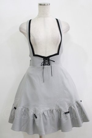 画像: Secret Honey / パイピングスカート Free グレー H-25-11-11-022-CA-SK-NS-ZH