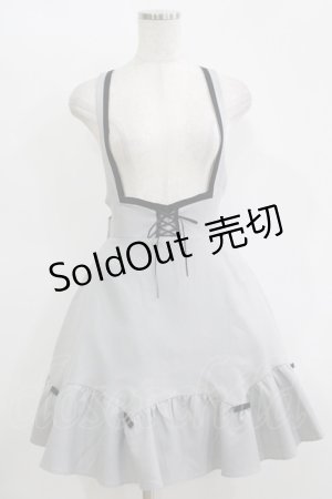 画像: Secret Honey / パイピングスカート Free グレー H-25-11-11-022-CA-SK-NS-ZH