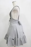 画像2: Secret Honey / パイピングスカート Free グレー H-25-11-11-022-CA-SK-NS-ZH (2)