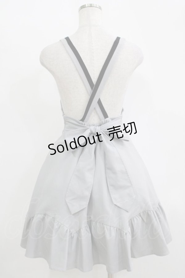 画像3: Secret Honey / パイピングスカート Free グレー H-25-11-11-022-CA-SK-NS-ZH (3)