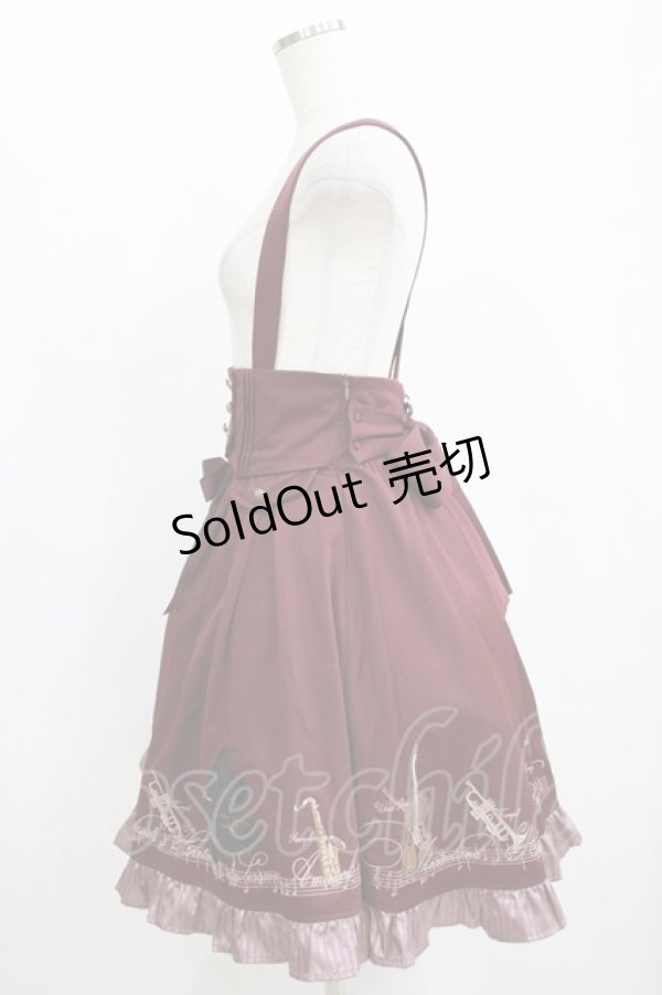 画像2: Amavel / Swing Jazz Band スカート Free ボルドー H-25-11-11-024-CA-SK-NS-ZH (2)